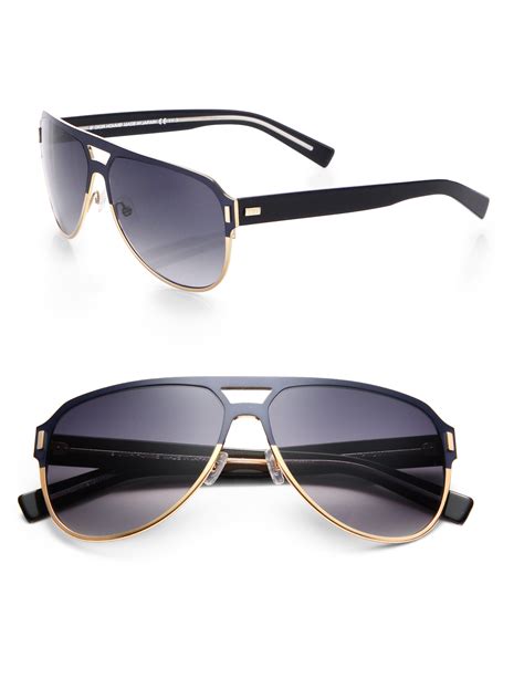 christian dior men's aviator sunglasses
